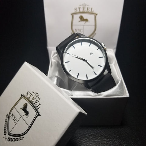 Reloj Steel Luxury Skeleton Dorado