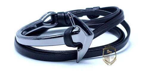 White Rope Silver Anchor
