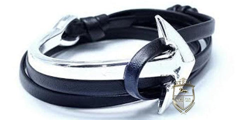 White Rope Silver Anchor