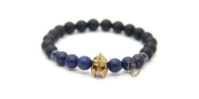 Blue & Black Spartan