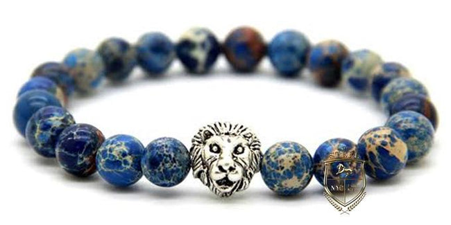 Blue Sediment Stone Lion