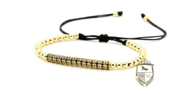 Gold CZ Diamond Big Stopper