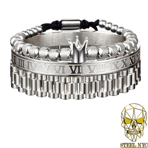 Supreme Black Crown Stack ( Triple Set Corona Negro)