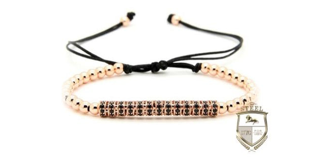 Rose Gold CZ Diamond Big Stopper