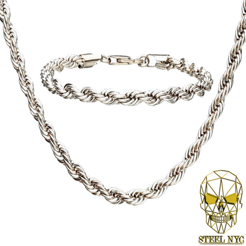 Set Cadena y Brazalete Chromatic Cubana