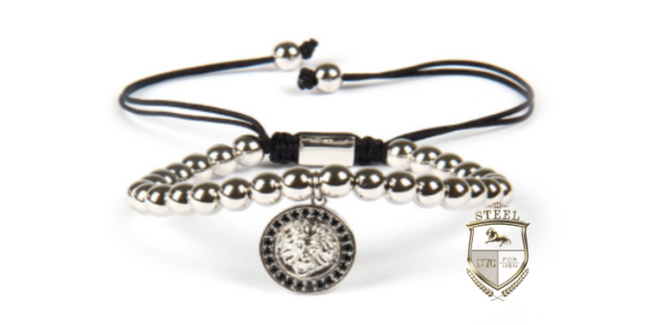 Silver MicroBeads Lion