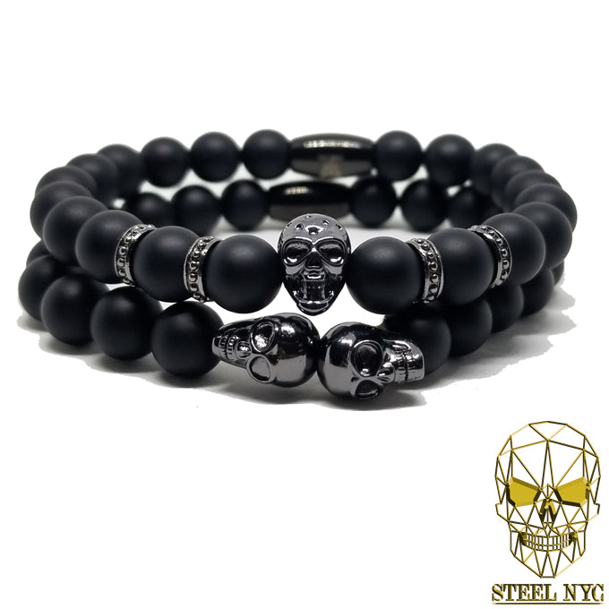 Danger Black Skull Stack