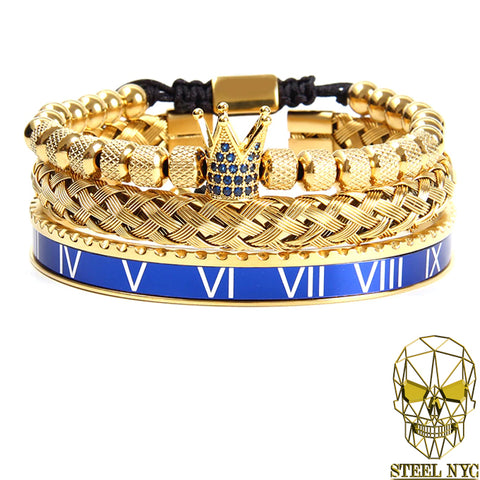 Supreme Black Crown Stack ( Triple Set Corona Negro)