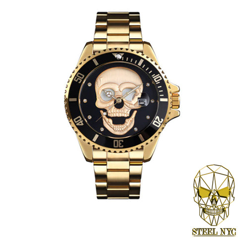 Reloj Diamantado Oro Rosa