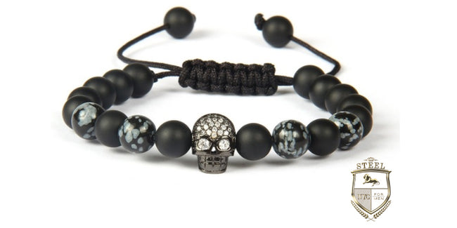 Black Precious Diamond Skull