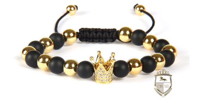 Black And Gold Diamond Crown