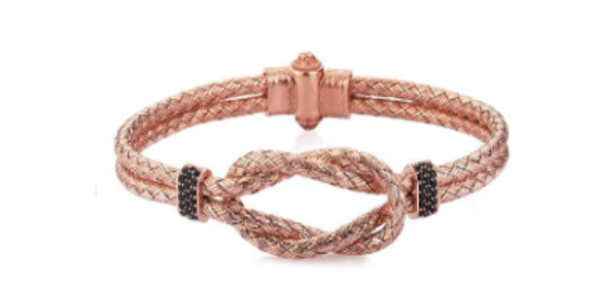 Exclusive Rose Gold Diamond Infity