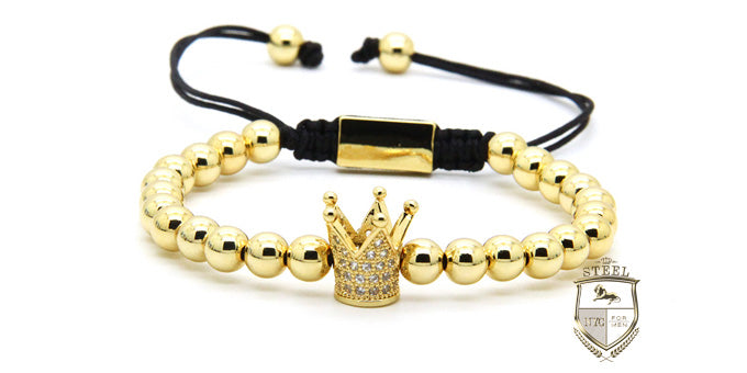 Gold MicroBeads Diamond Crown
