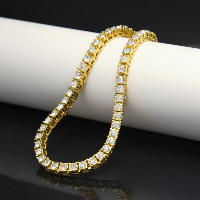 Diamond Gold Tennis Bracelet