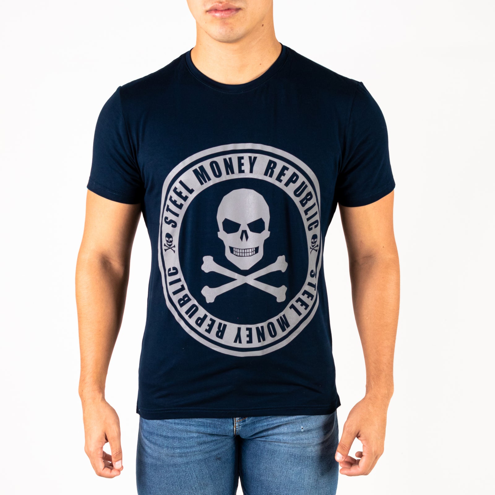 Playera Steel Money Republic Reflectivo