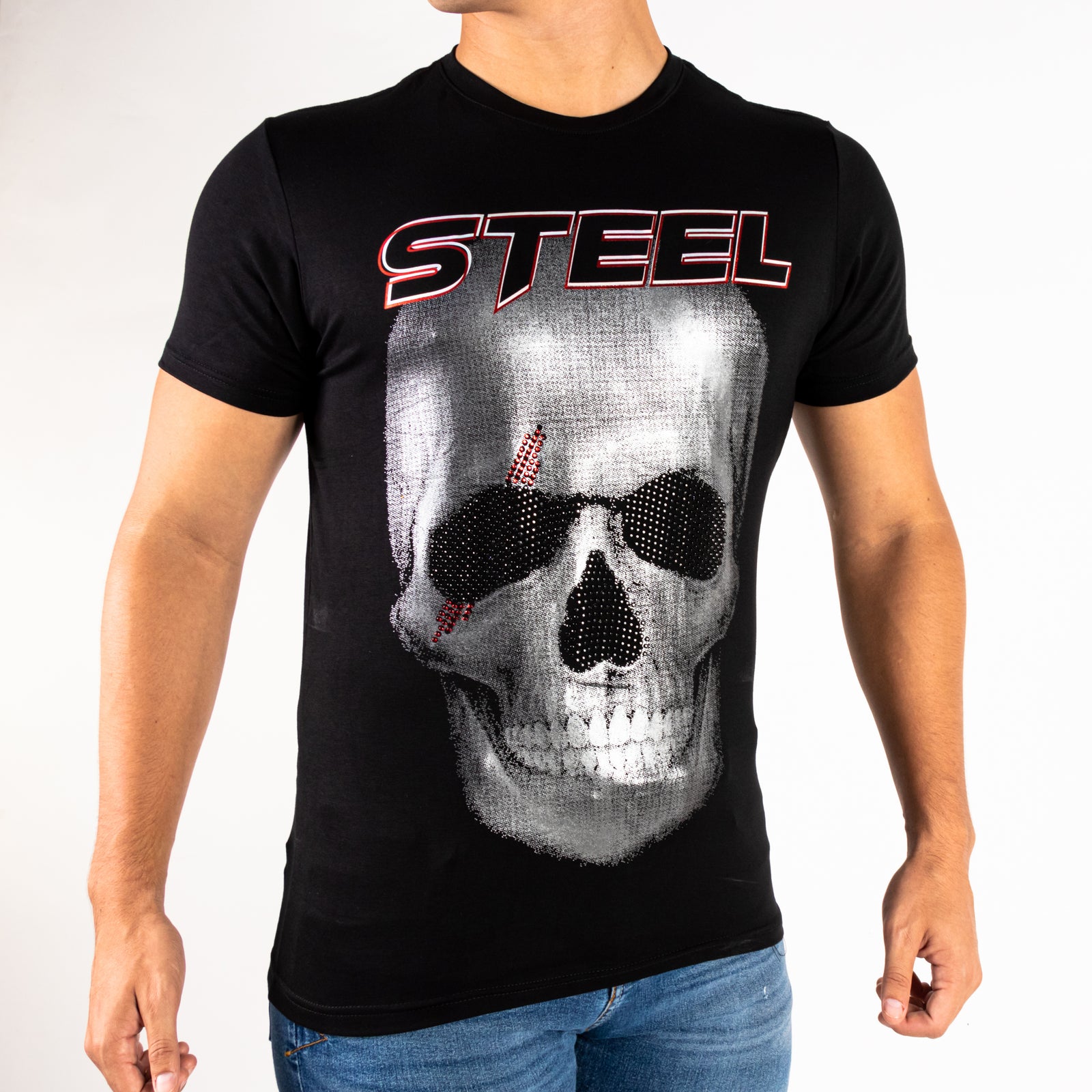 Playera Steel Skull Scar