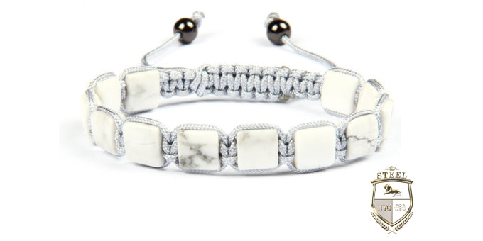 Marble Square Stones Bracelet