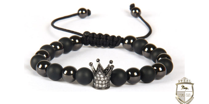 Black And Onyx Diamond Crown