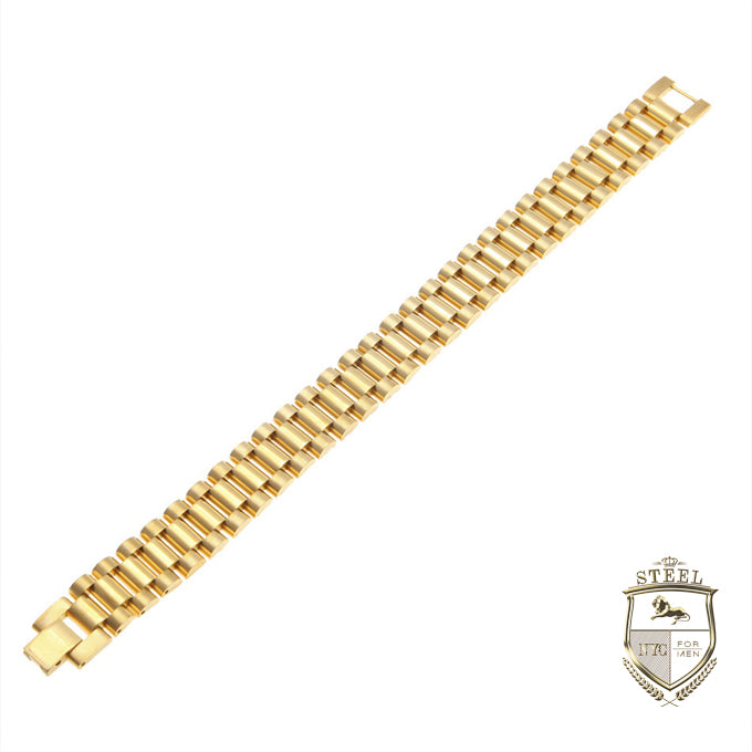 Royal Gold Color Link Bracelet