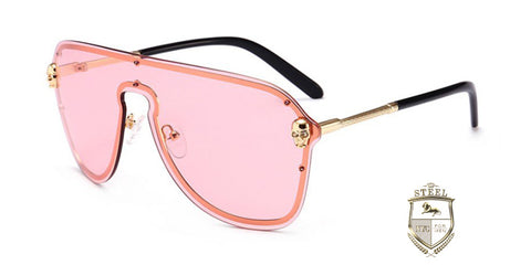 Pink Skulls Sunglasses