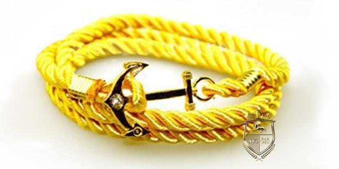 Yellow Rope Gold Hook