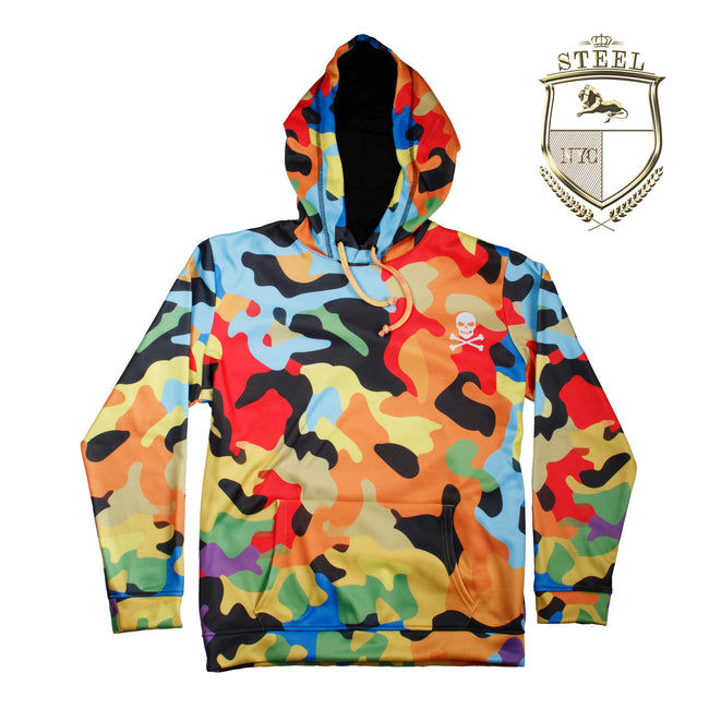 Hoodie Sudadera Tie Dye Camo